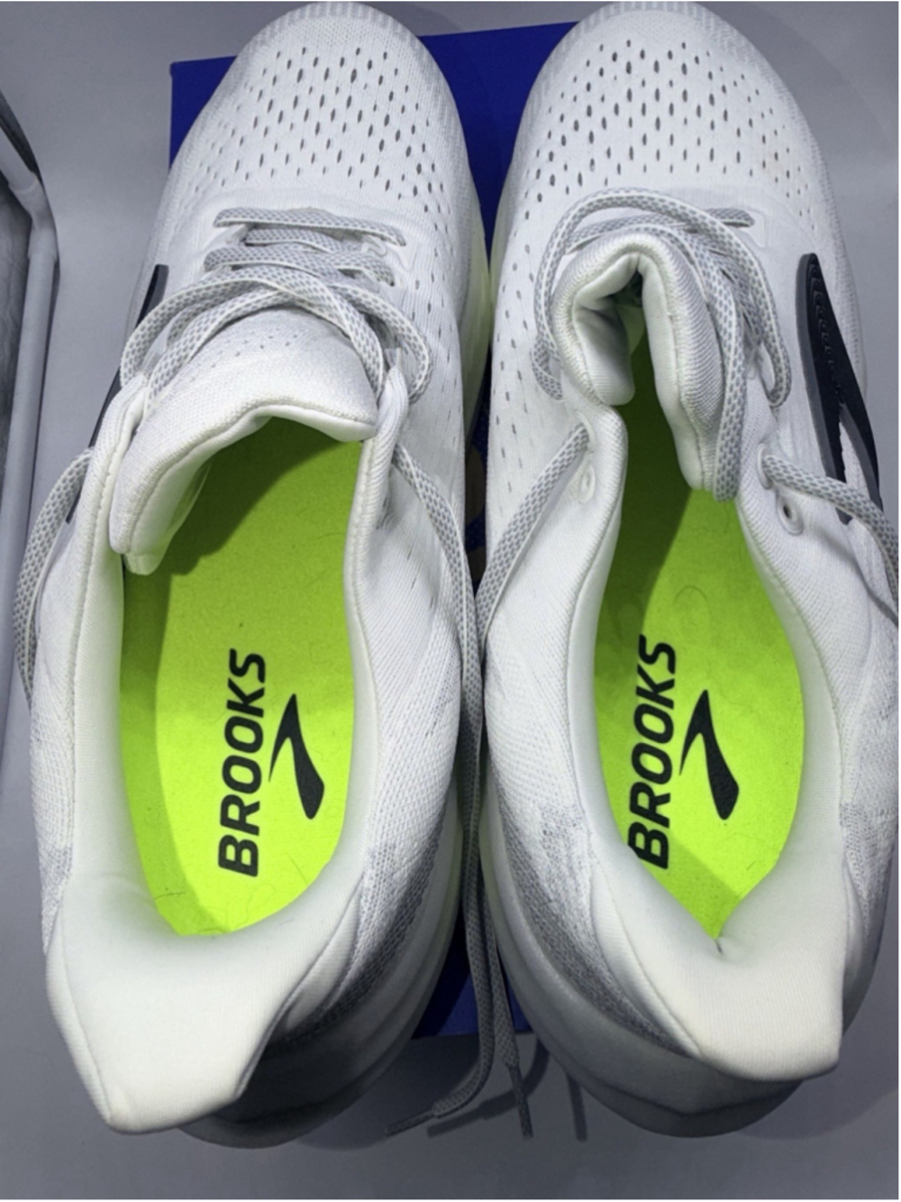 Brooks Glycerin Max PR Sample Men’s 12 D Grey Black Nightlife 1104471D099 - Picture 6 of 11